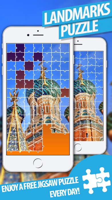 Landmarks Jigsaw Puzzles –  Best Free Fun.ny Game স্ক্রিনশট