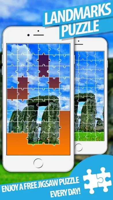 Landmarks Jigsaw Puzzles –  Best Free Fun.ny Game स्क्रीनशॉट