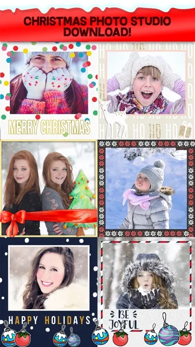 Christmas Cards Maker - Personalize your Xmas Card স্ক্রিনশট