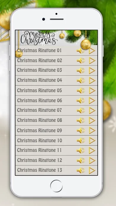 Capturas de pantalla de Christmas Ringtones - Free Holiday Ringing Sounds