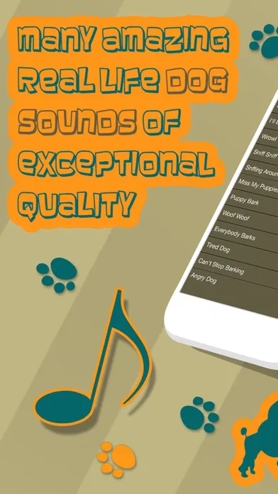 Dog Ringtones – Free Melodies and Sounds for iPhone Screenshots