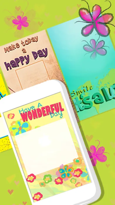 Capturas de pantalla de Greeting Cards Maker - Create 'Have a Nice Day' eCards and Invitation.s