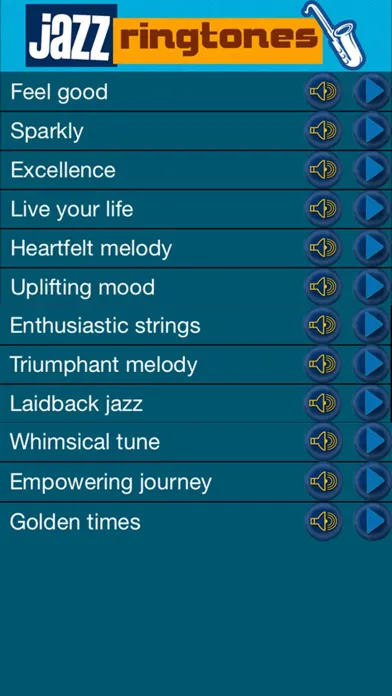 Zrzuty ekranu Jazz Ringtones – Best Music Ringing Melodies and Sounds
