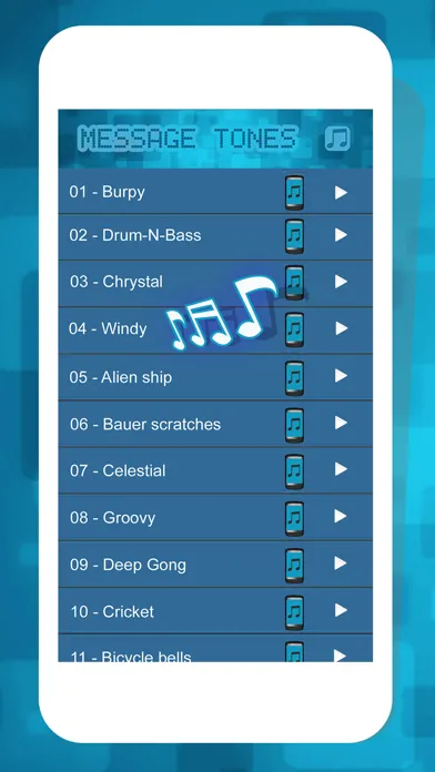 Message Tones – Best Music Notification Ringtone Alerts For Setting Your iPhone's Sound.s スクリーンショット