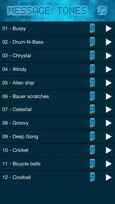 Message Tones – Best Music Notification Ringtone Alerts For Setting Your iPhone's Sound.s スクリーンショット