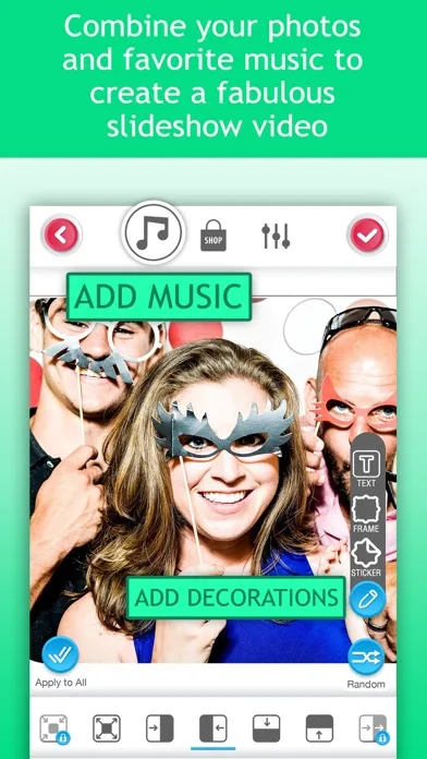 Zrzuty ekranu Pro Slide.show Maker - Pictures to Video Converter