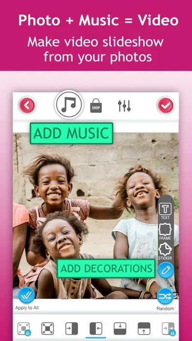 Zrzuty ekranu Pro Slide.show Maker - Pictures to Video Converter