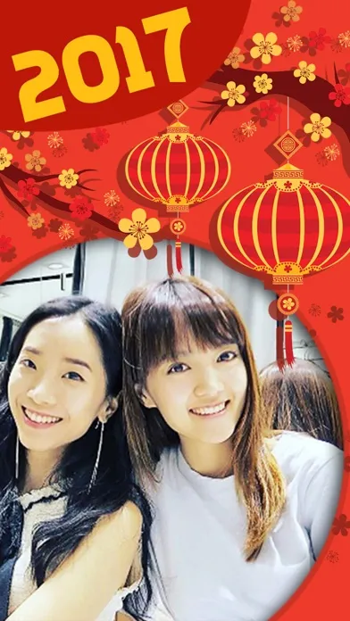 Capturas de tela do Chinese New Year Photo Frames – Sticker Camera