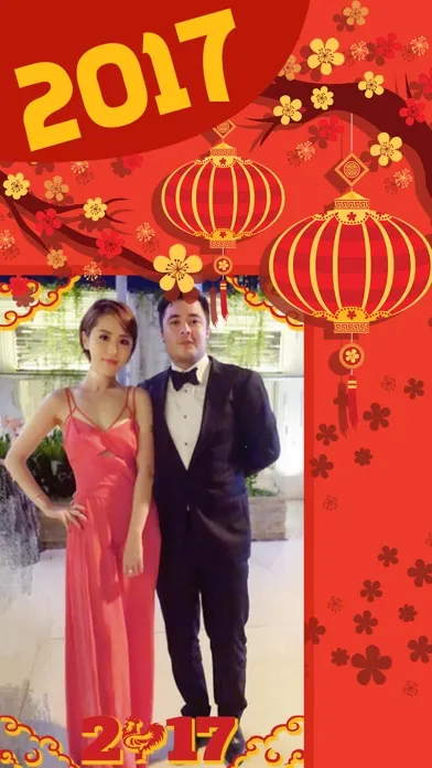 Capturas de tela do Chinese New Year Photo Frames – Sticker Camera
