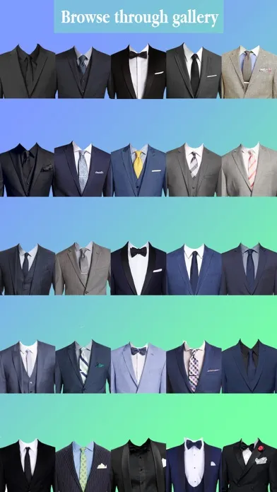 Screenshot di Man's Suit Fashion Photo Editor – Pictures Montage
