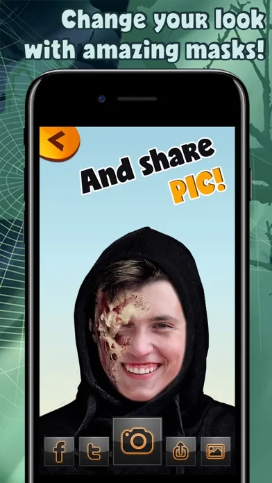 Halloween Masks and Costume.s Free Sticker Camera Screenshots