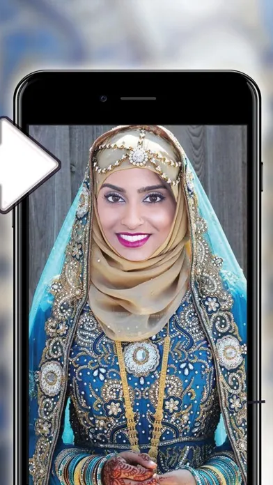 Captures d'écran de Wedding Hijab Photo Montage - Free Face Decorator