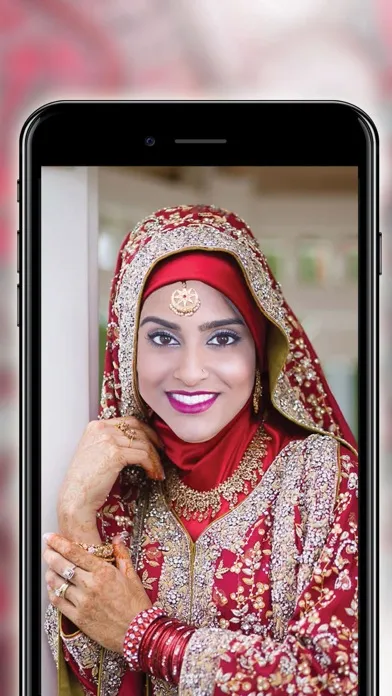 Captures d'écran de Wedding Hijab Photo Montage - Free Face Decorator
