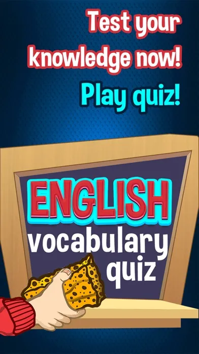 English Vocabulary Quiz – Knowledge Test for Free应用截图