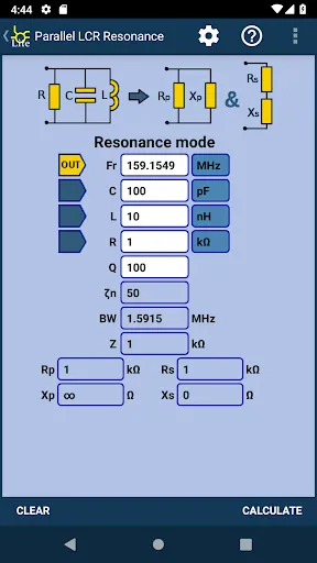 RF & Microwave Toolbox lite سکرین شاٹس