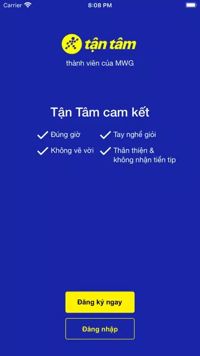 ภาพหน้าจอของ Tận Tâm Shipper