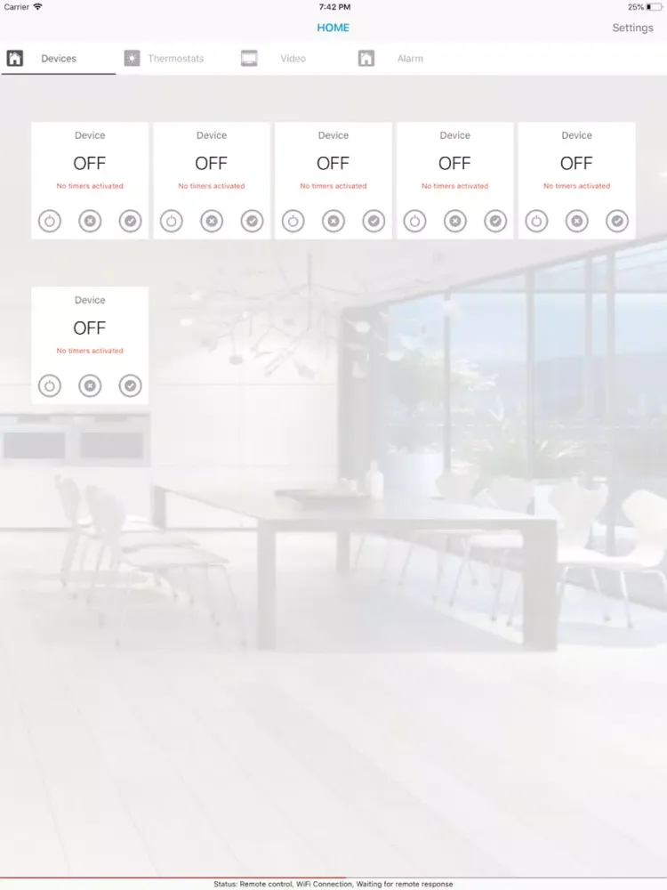 Скриншоты MWhome iPad 