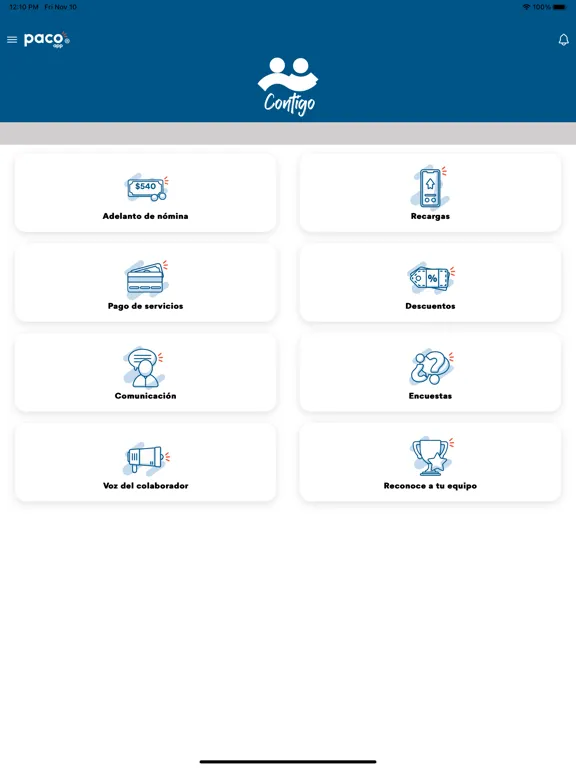 تصاویر Contigo App iPad 