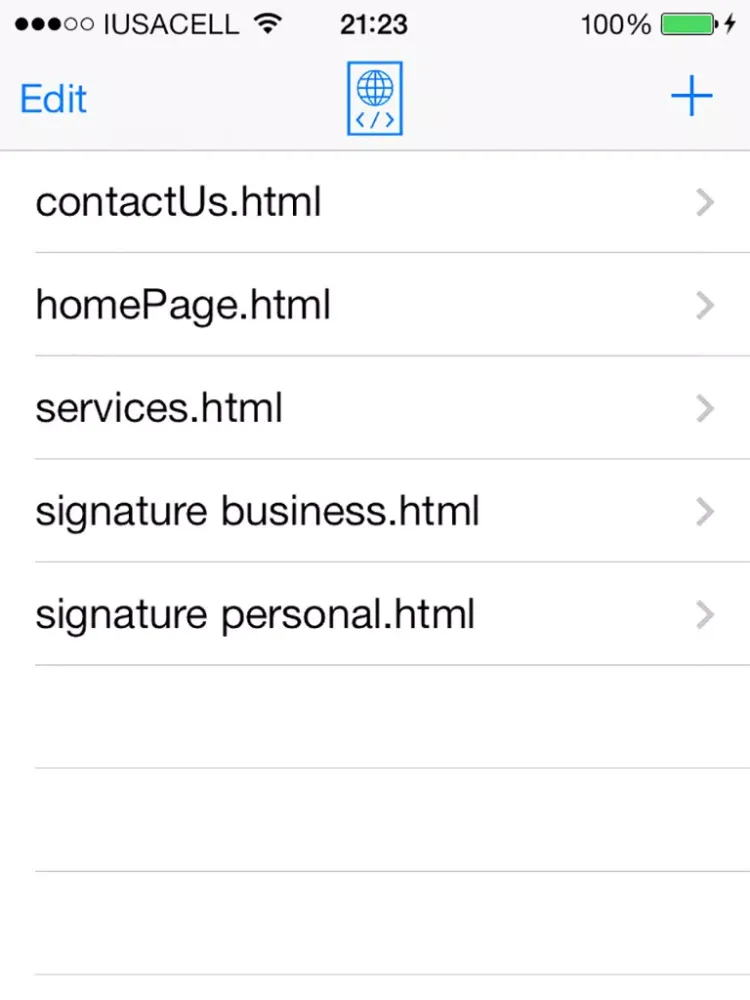Webpages iPad  سکرین شاٹس