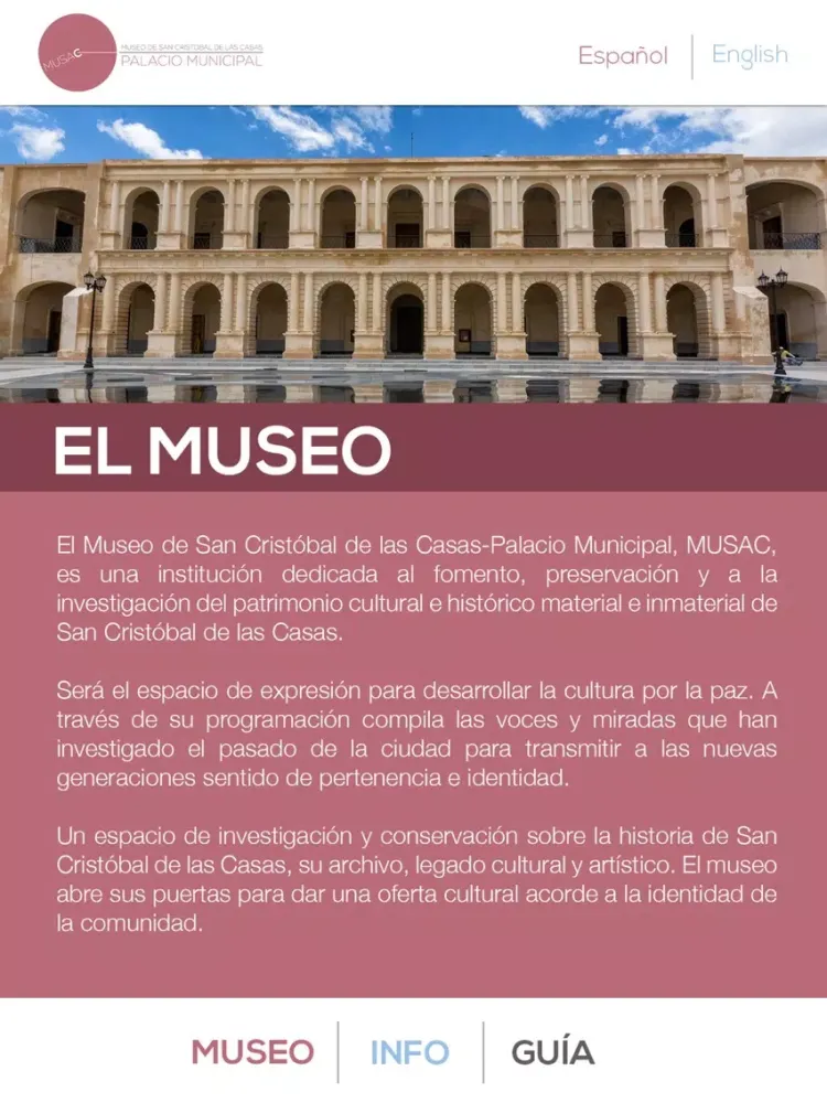 Zrzuty ekranu MUSAC Museo Guía R.A. iPad 