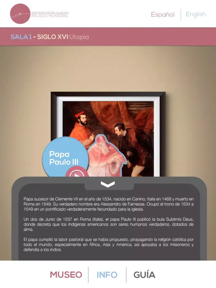 Zrzuty ekranu MUSAC Museo Guía R.A. iPad 