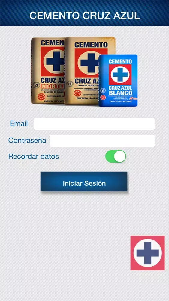 Zrzuty ekranu Tabla de proporcionamientos Cruz Azul