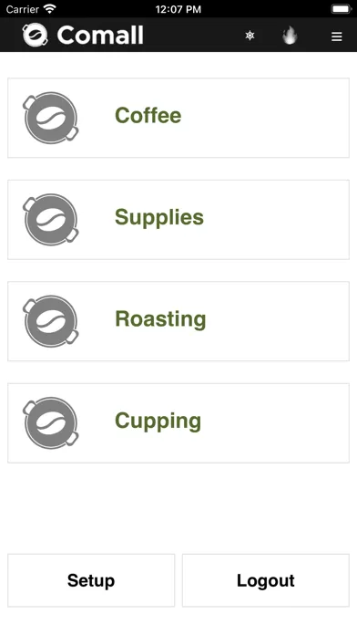 Comall Coffee Roasting Ekran Görüntüleri