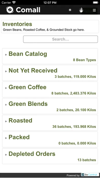 Comall Coffee Roasting Ekran Görüntüleri