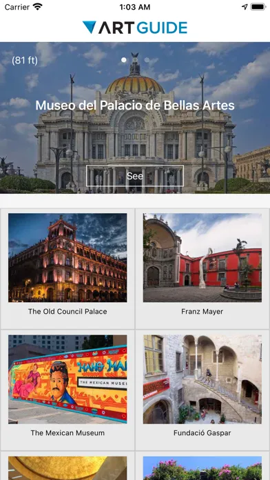 ArtGuide CBI Screenshots