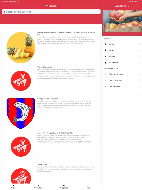 Capturas de pantalla de AeL iPad 