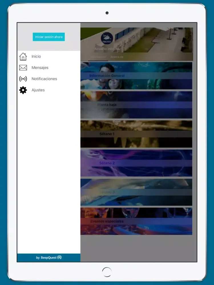 Acuario Inbursa iPad  Screenshots