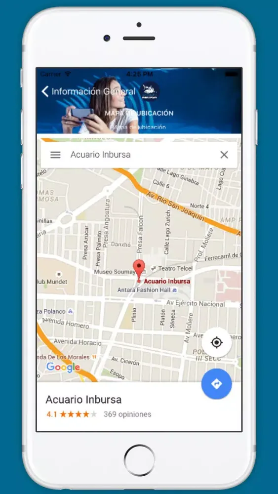 Acuario Inbursa Screenshots