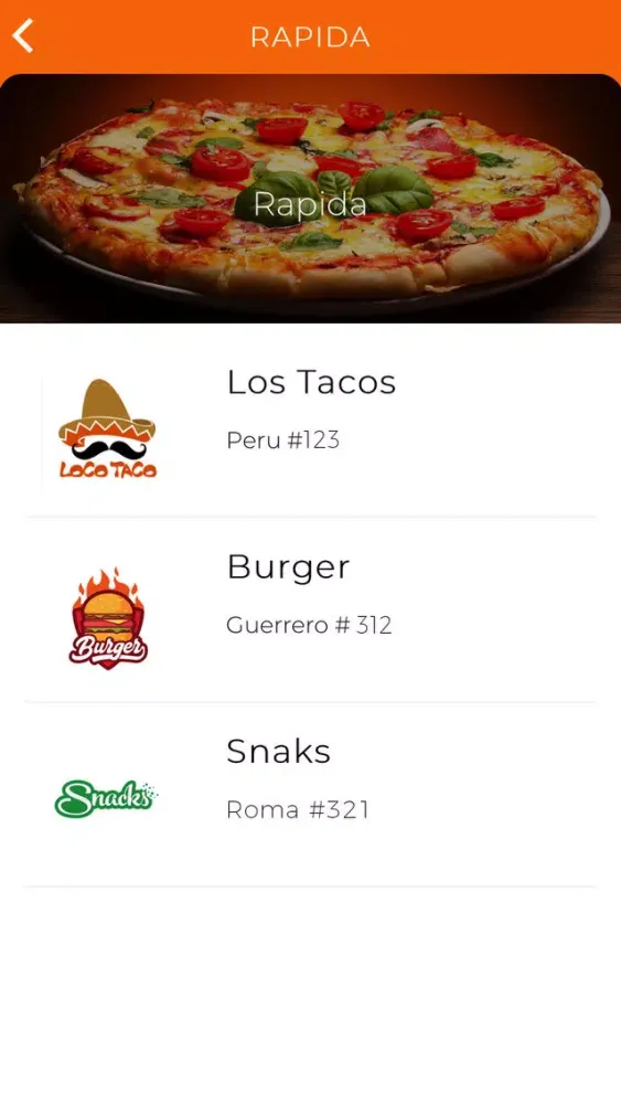 Capturas de pantalla de A La Orden servicioadomicilio