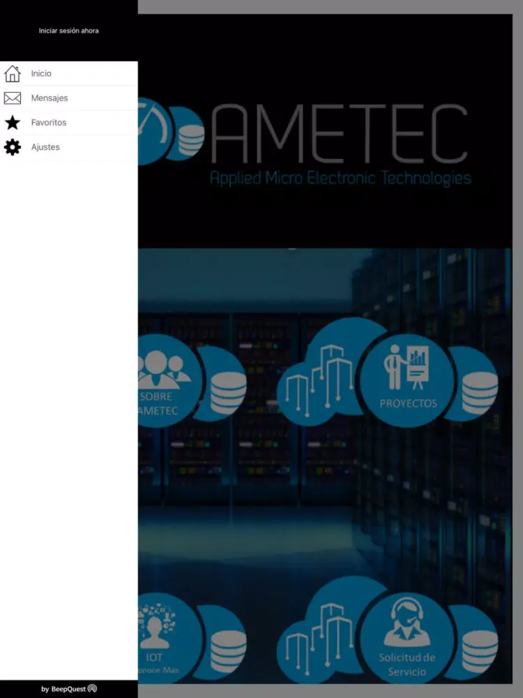 AMETEC - Applied Micro Electronic Technologies iPad  स्क्रीनशॉट