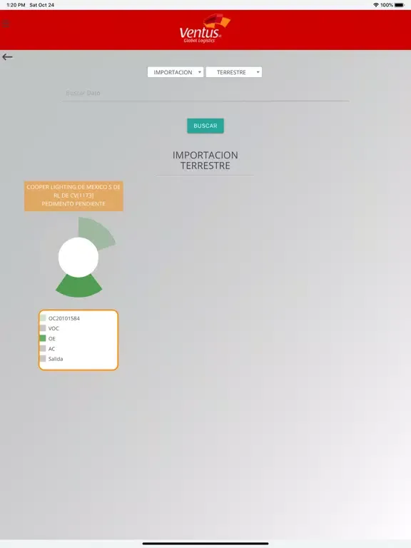 Capturas de pantalla de Ventus Track iPad 