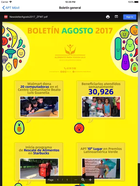 Apt Móvil iPad  Ekran Görüntüleri