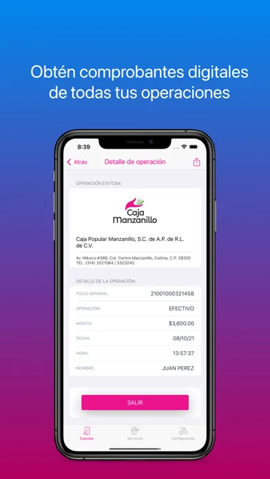Screenshot di Caja Manzanillo