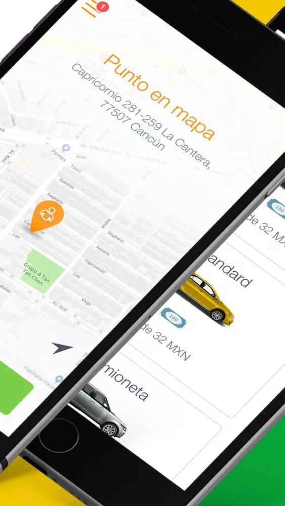 Capturas de tela do Taxi Cancun: transport in QROO