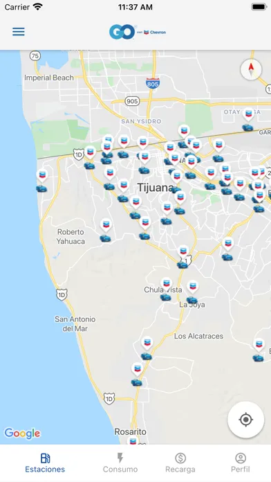 Screenshot di Chevron GO