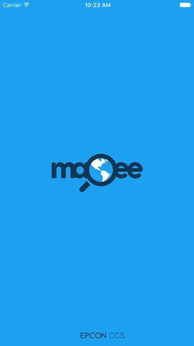 Tangkapan layar Mapee - Find Tweets around the world