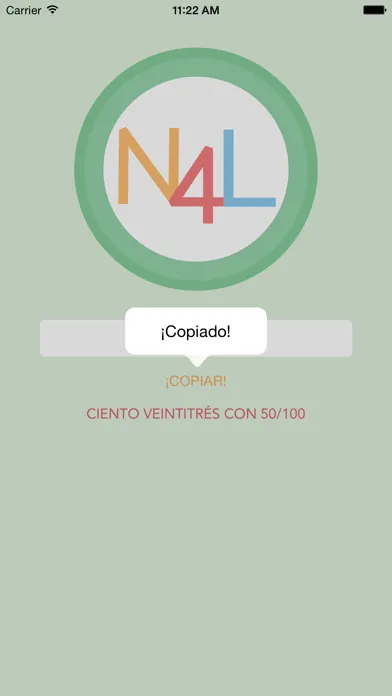 Скриншоты NAL - Números a Letras