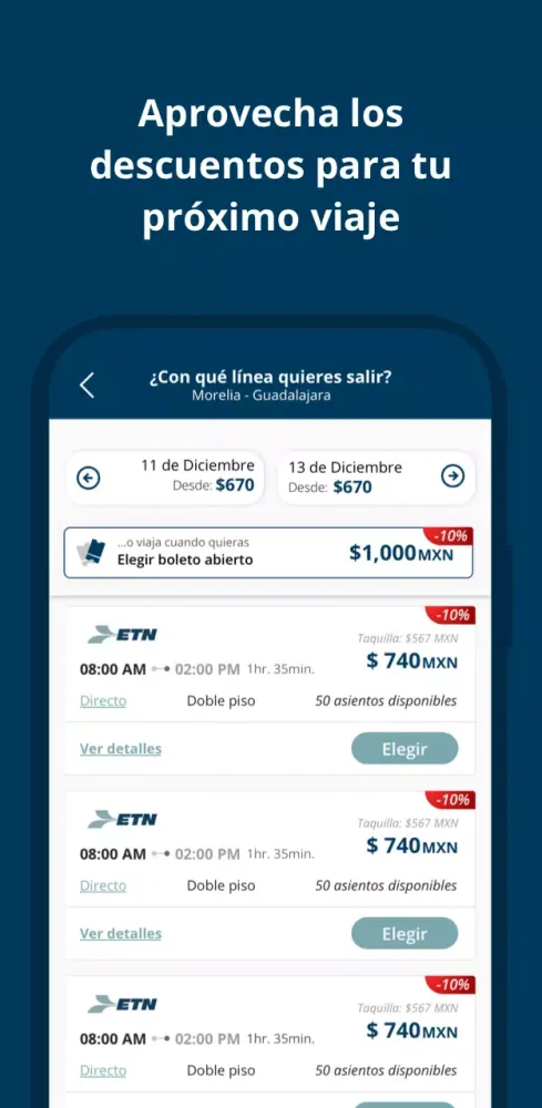 ETN: Transporte y Autobuses MX Screenshots