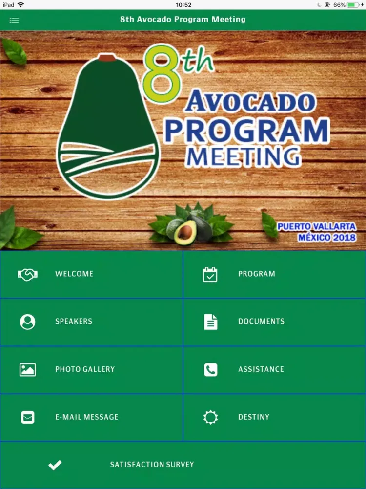 Captures d'écran de 8th Avocado Program Meeting iPad 