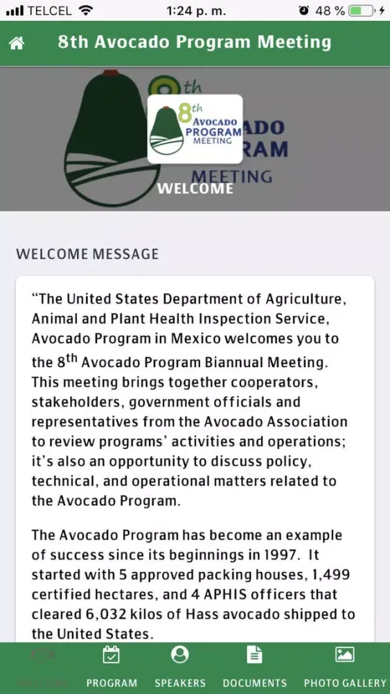 Captures d'écran de 8th Avocado Program Meeting