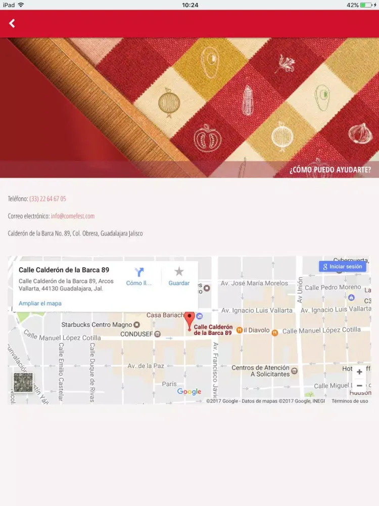 COME Festival Internacional de Sabores iPad  Screenshots