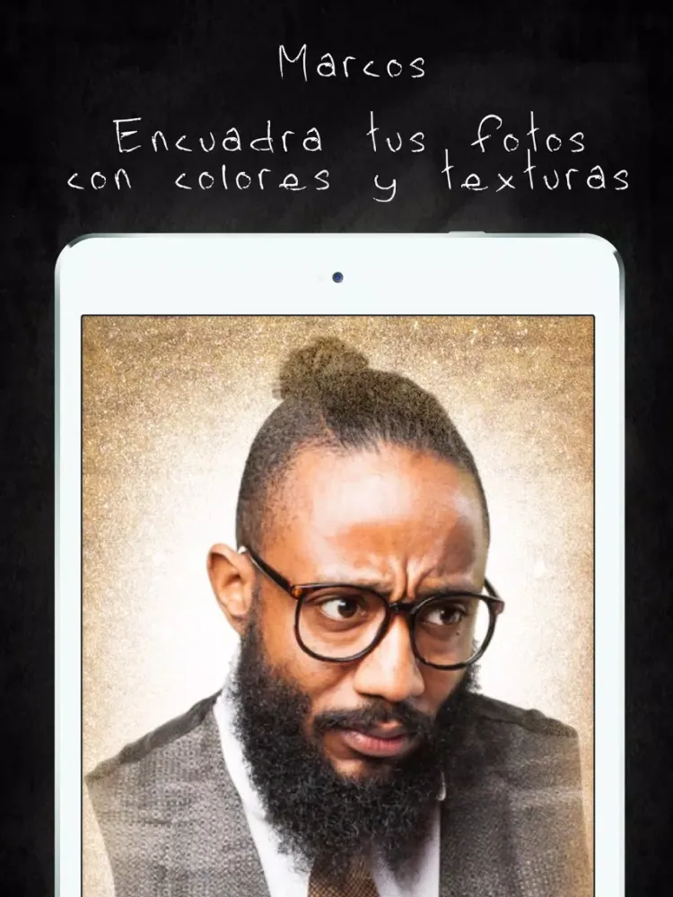 Capturas de tela do FotoBlink - Marcos, Texto Stickers y más iPad 