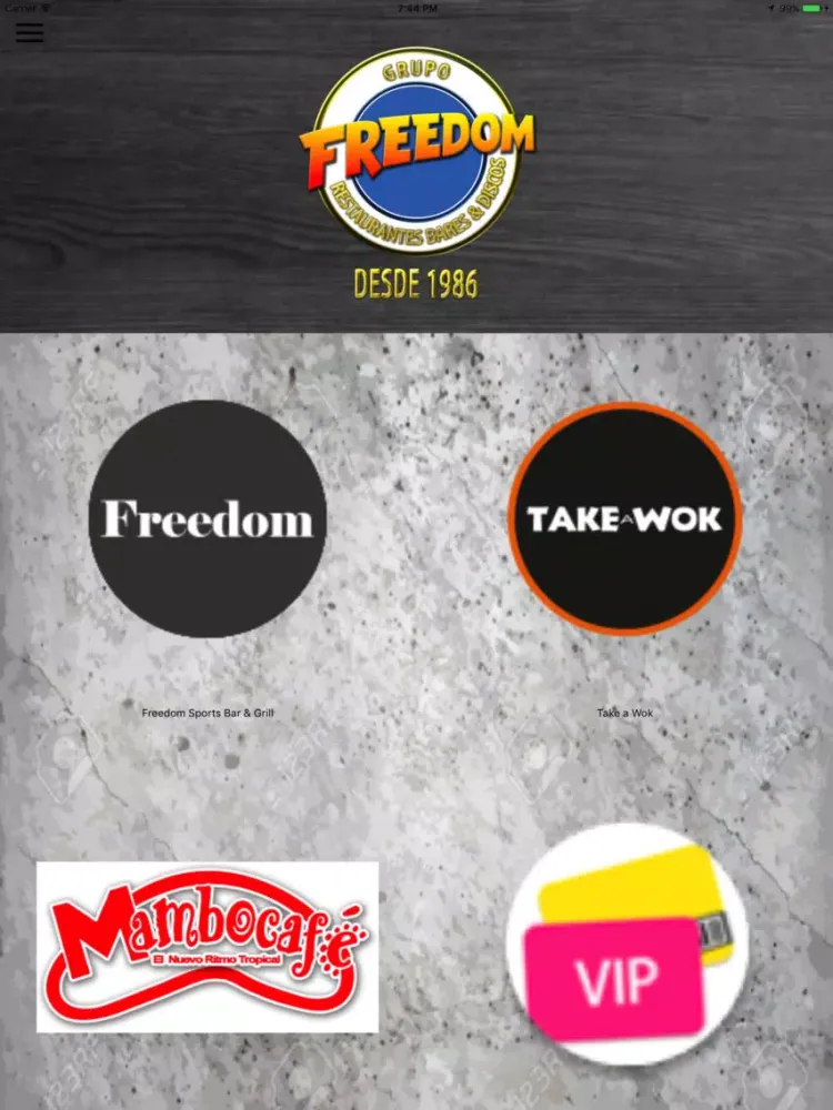Grupo Freedom iPad  Screenshots