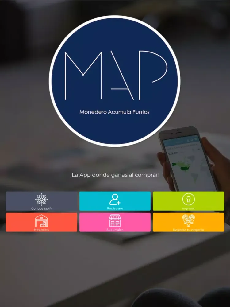 Zrzuty ekranu Map Monedero Acumula Puntos iPad 