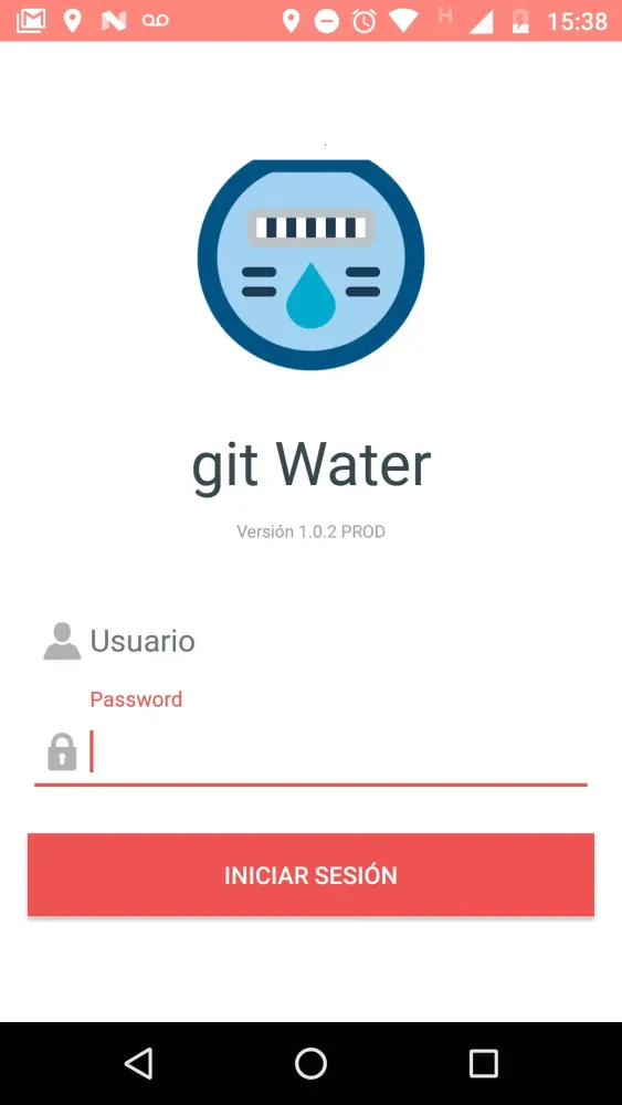 Zrzuty ekranu Git Water