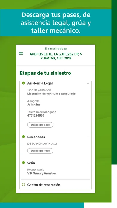 Captures d'écran de HDI Contigo 2.0